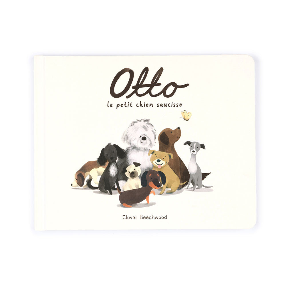 Jellycat Otto Le Petit Chien Saucisse Livre Children's Book Hardback