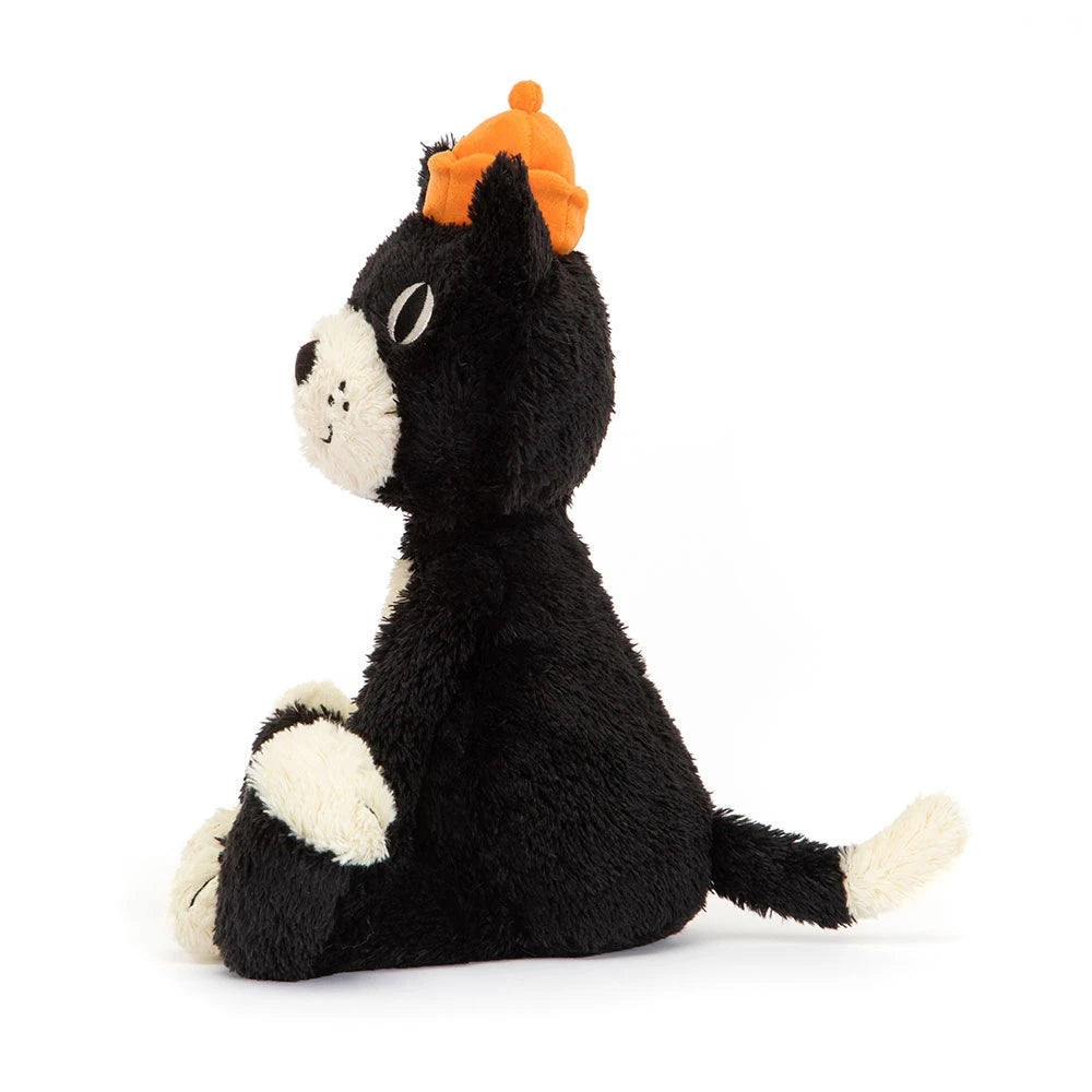 Jellycat Jack Iconic Plush Toy Mascot With Orange Jelly Hat