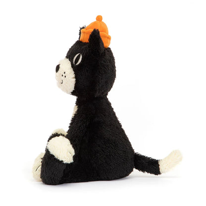 Jellycat Jack Iconic Plush Toy Mascot With Orange Jelly Hat
