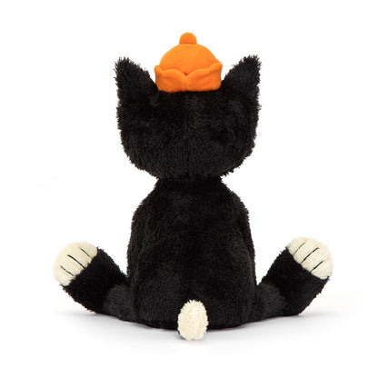Jellycat Jack Iconic Plush Toy Mascot With Orange Jelly Hat