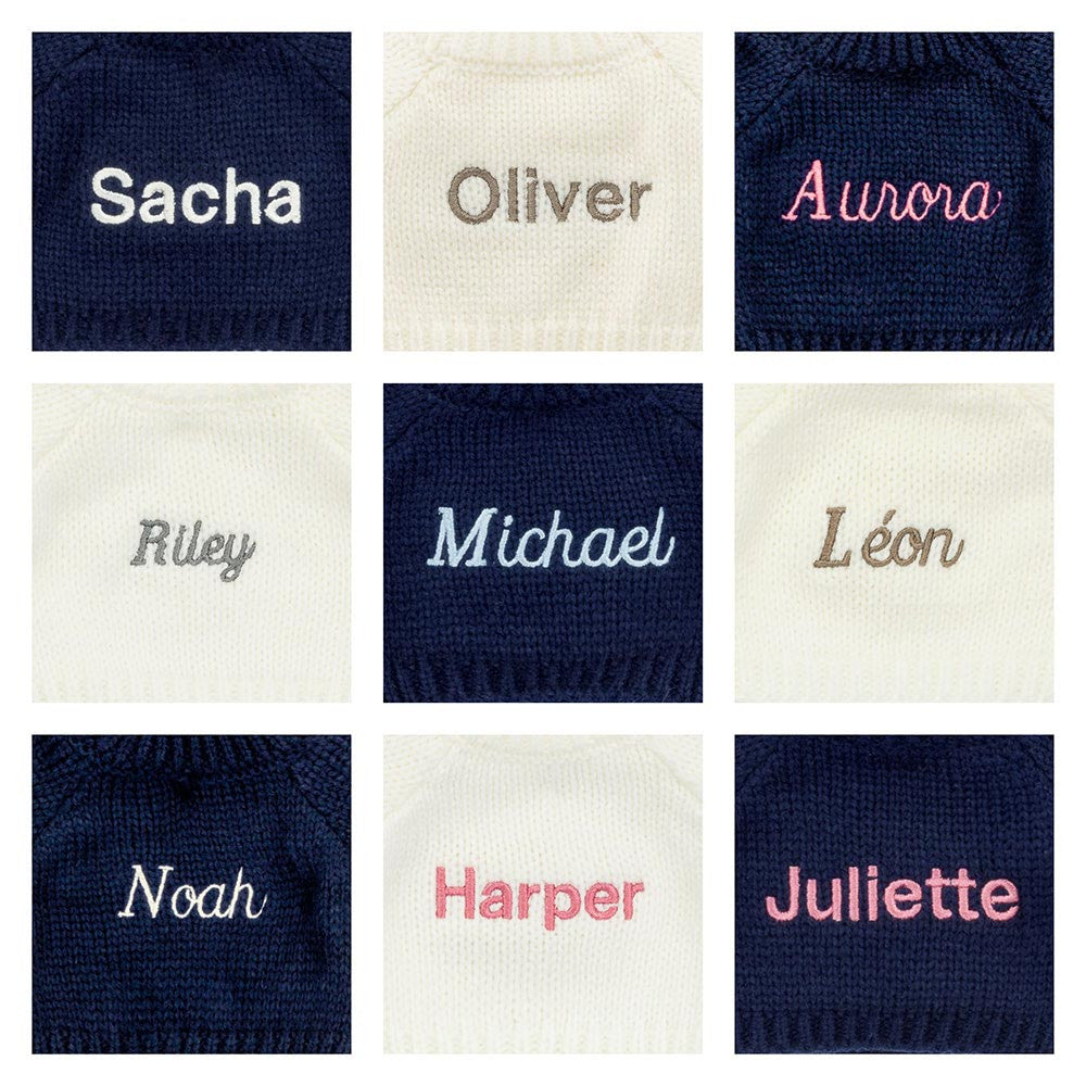 Jellycat Bashful Luxe Puppy Orlando with Personalised Cream Jumper