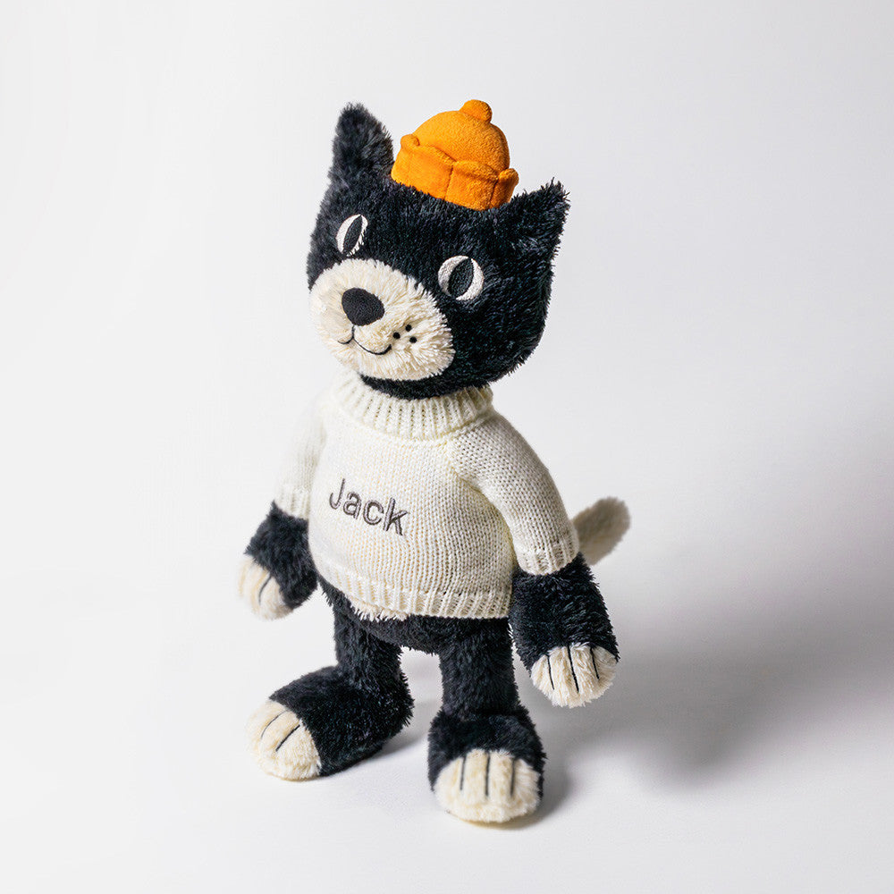 Jellycat Jack Personalized Cream Jumper Stuffed Plush Toy