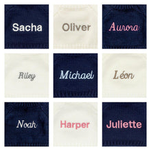 Jellycat Bashful Luxe Bunny Plush Toy Personalised Navy Jumper