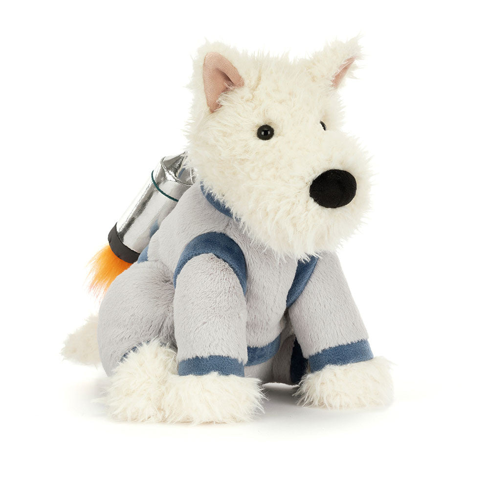 Jellycat Munro Scottie Dog Space Outfit Plush Toy