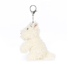 Jellycat Munro Scottie Dog Plush Bag Charm Accessory