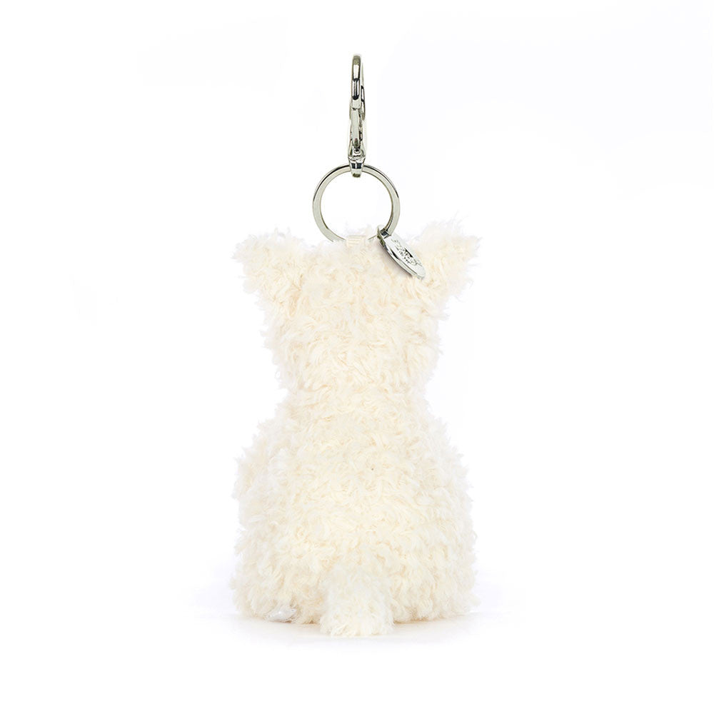 Jellycat Munro Scottie Dog Plush Bag Charm Accessory