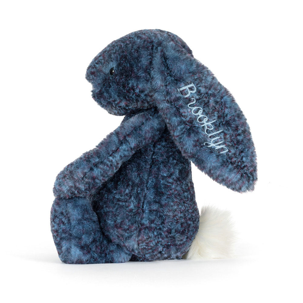 Jellycat Hopscone Luxe Bunny Personalised Soft Toy Custom Embroidery