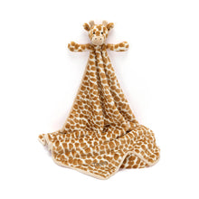 Jellycat Personalized Bashful Giraffe Blankie Soft Baby Toy