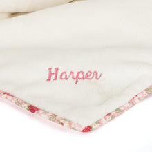 Jellycat Blossom Cream Bunny Berry Personalised Baby Blankie