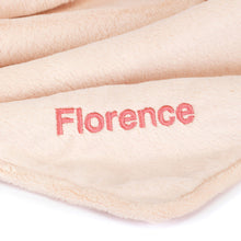 Jellycat Bashful Personalized Bunny Blankie for Baby in Blush