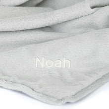 Jellycat Bashful Personalised Silver Bunny Blankie