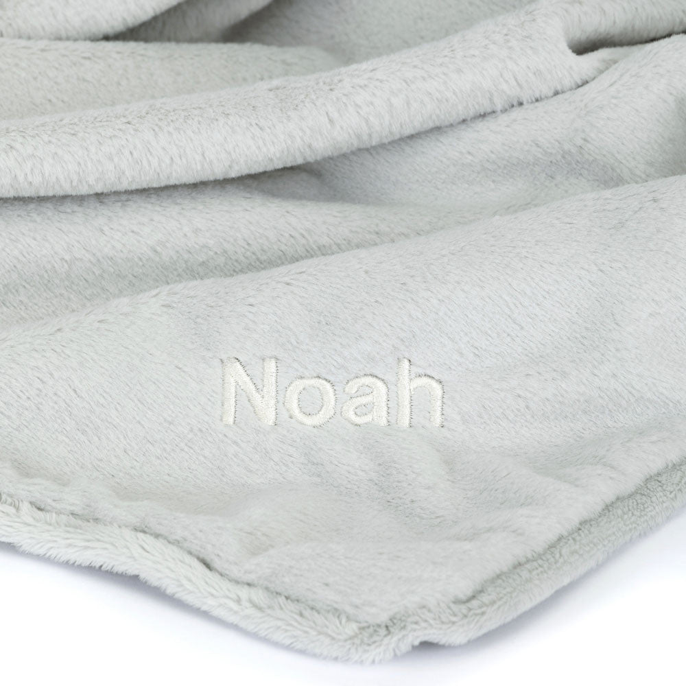 Jellycat Bashful Personalized Silver Bunny Blankie Soft Plush Toy