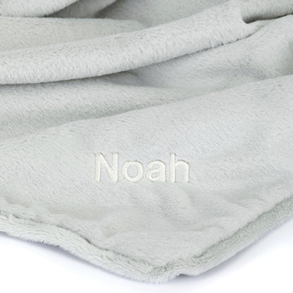 Jellycat Bashful Personalized Silver Bunny Blankie Soft Plush Toy