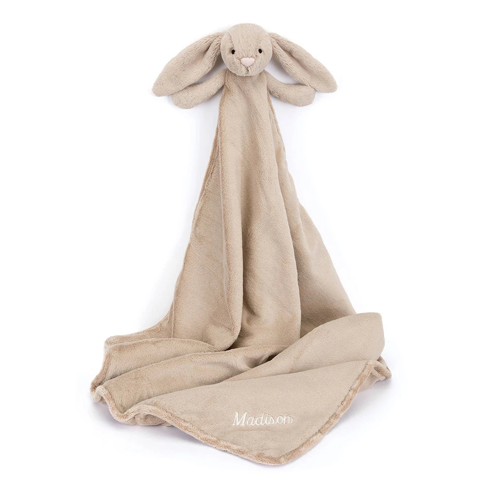 Jellycat Bashful Beige Bunny Blankie Personalized Soft Plush Gift