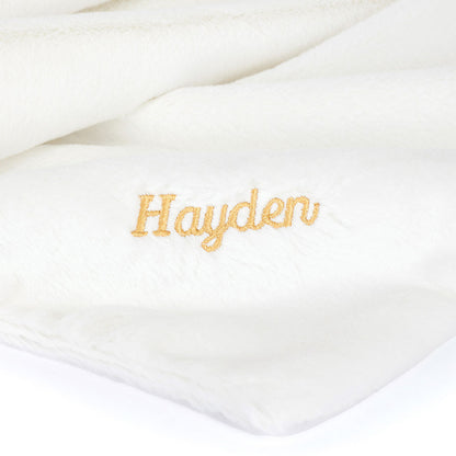 Jellycat Bashful Luxe Bunny Luna Personalised Blankie