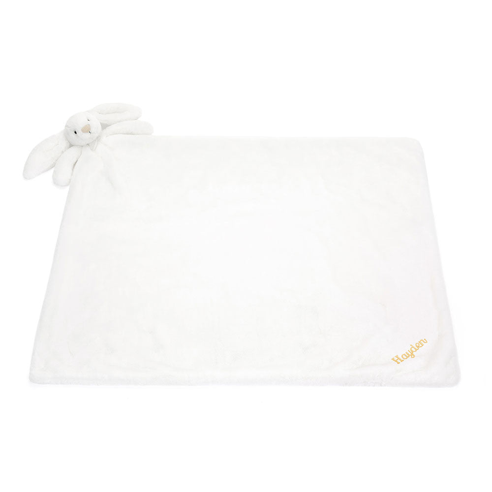 Jellycat Bashful Luxe Bunny Luna Personalized Blankie