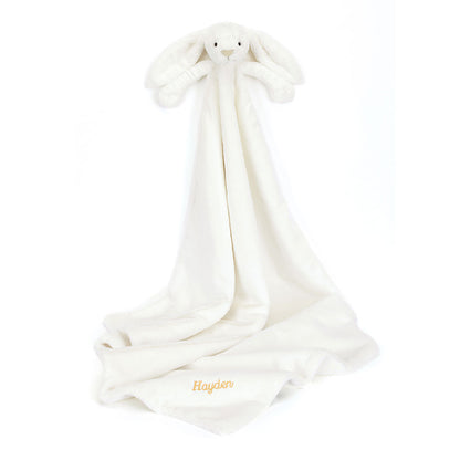 Jellycat Bashful Luxe Bunny Luna Personalised Blankie