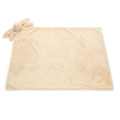 Jellycat Bashful Luxe Bunny Willow Blankie Personalised Soft Toy