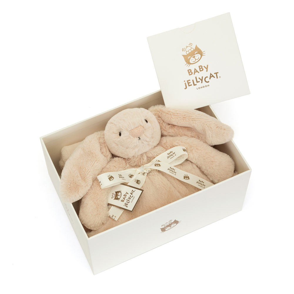 Jellycat Bashful Luxe Bunny Willow Personalized Blankie Soft Toy