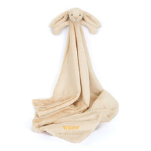Jellycat Bashful Luxe Bunny Willow Blankie Personalised Soft Toy