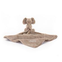 Jellycat Smudge Elephant Personalized Baby Soother