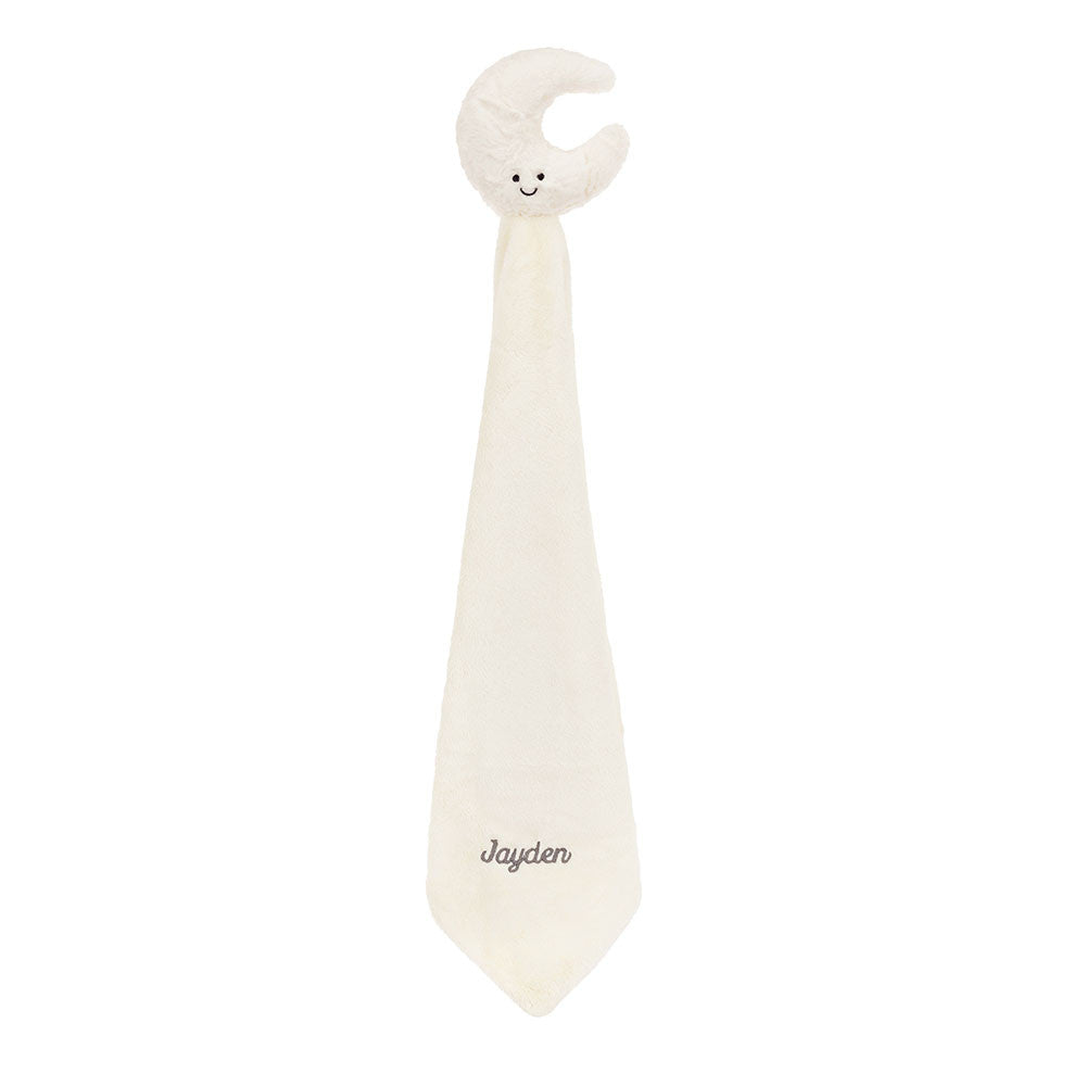 Jellycat Amuseables Moon Personalized Baby Soother