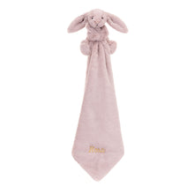 Jellycat Bashful Luxe Bunny Soother Personalized Rosa Baby Gift