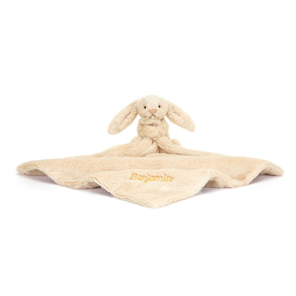 Jellycat Bashful Luxe Bunny Willow Personalized Baby Soother