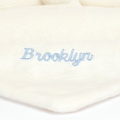 Jellycat Bashful Black & Cream Puppy Personalized Soother