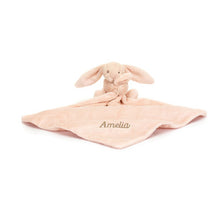 Jellycat Bashful Blush Bunny Soother Personalized Plush Comfort Toy