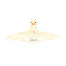 Jellycat Bashful Duckling Personalized Soft Baby Soother Toy