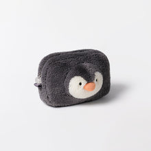 Jellycat Peanut Penguin Pouch Soft Plush Accessory Bag for Essentials