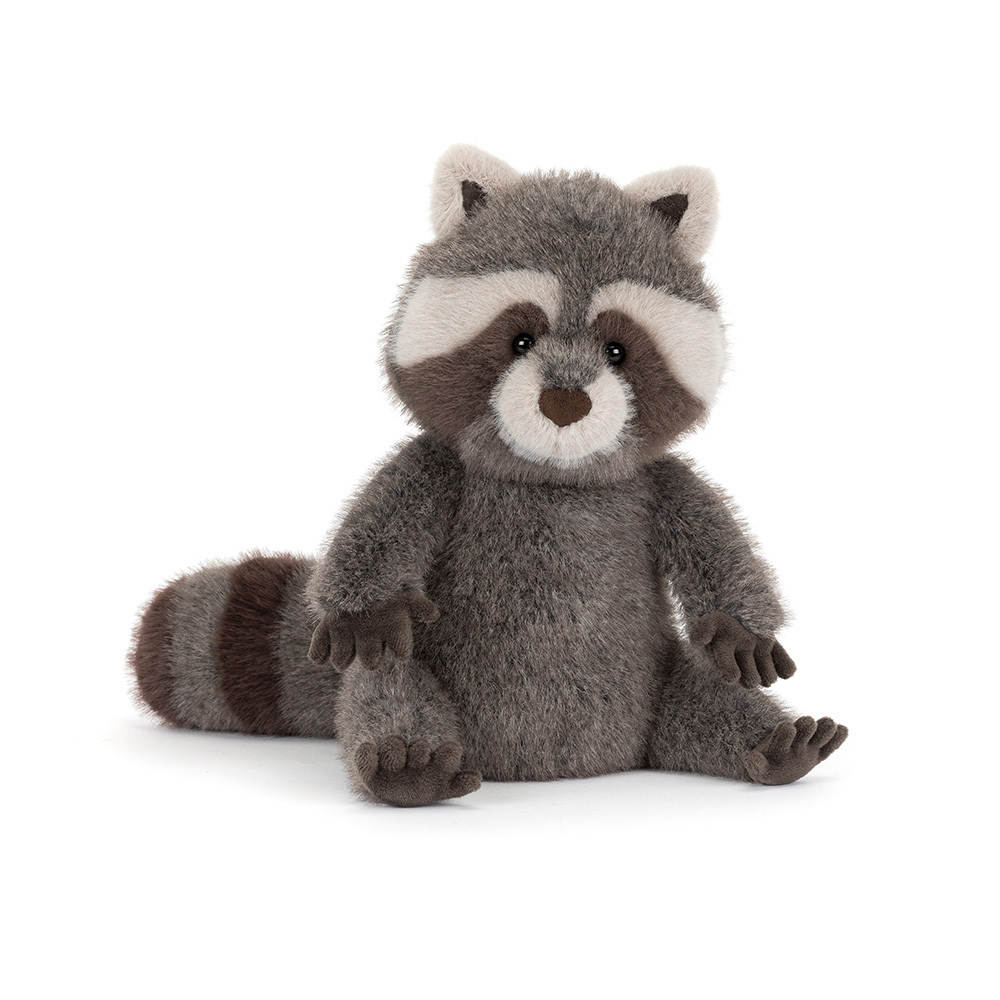 Jellycat Trixiwoo Raccoon Stuffed Animal Plush Toy