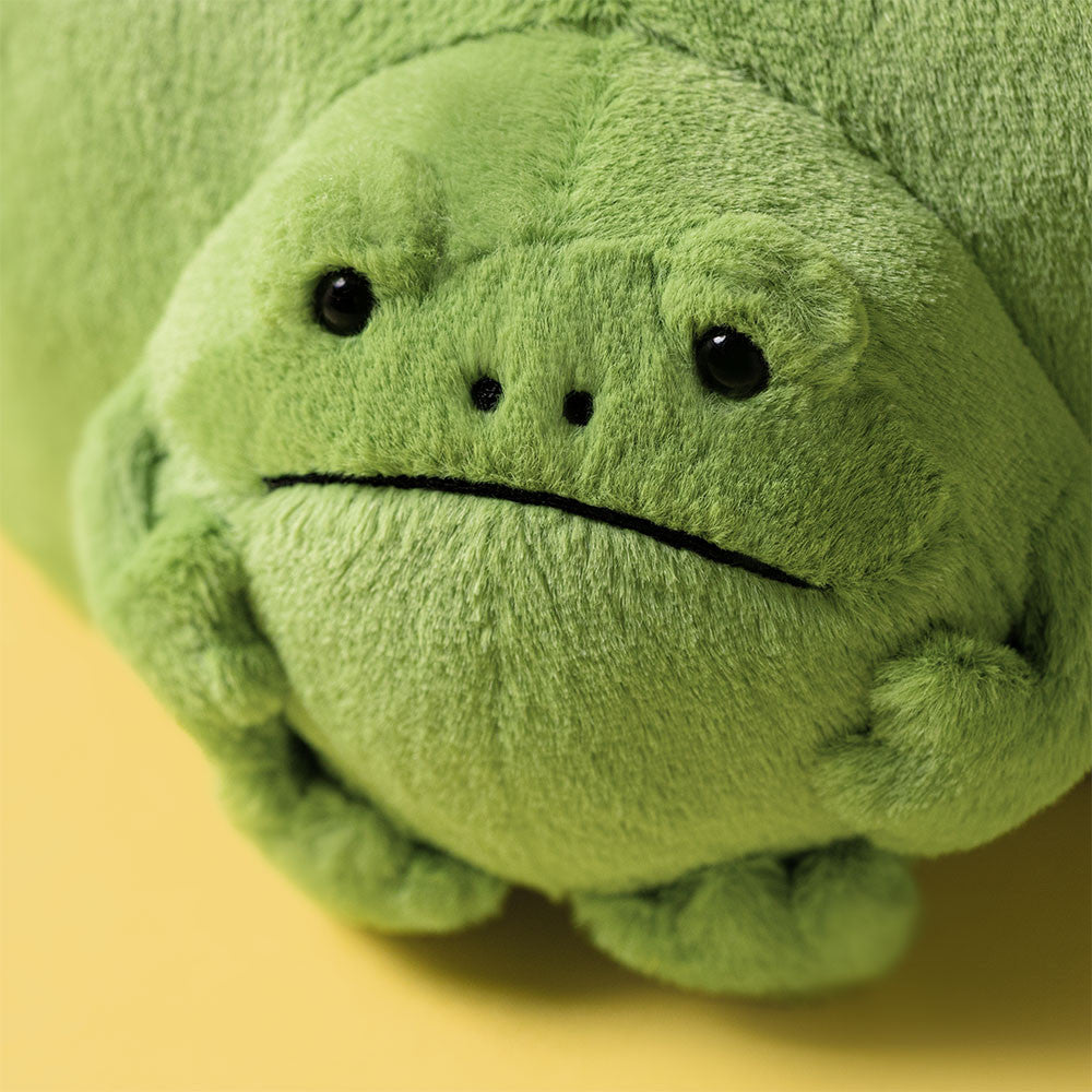 Jellycat Ricky Rain Frog Pouch Novelty Stationery Accessory