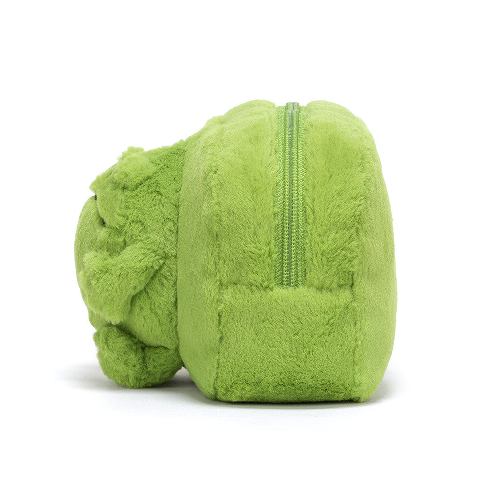 Jellycat Ricky Rain Frog Pouch Novelty Stationery Accessory