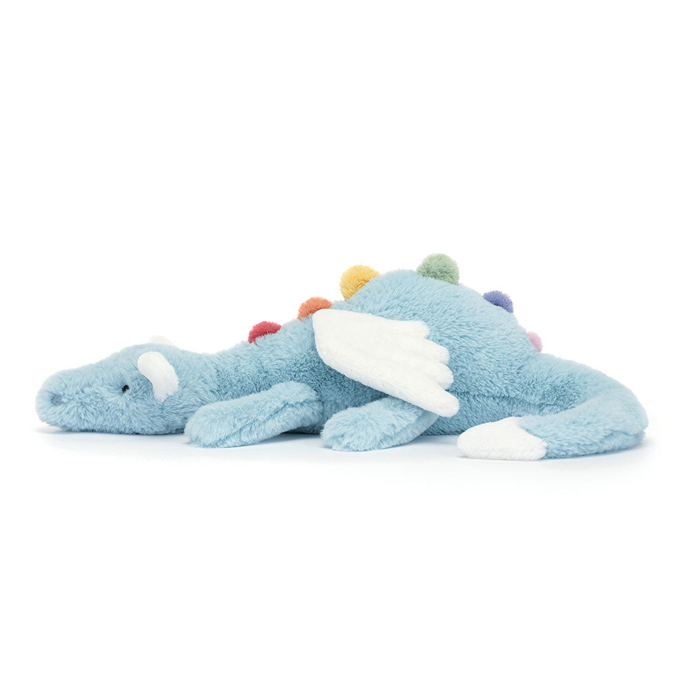 Jellycat Sky Dragon Soft Plush Toy Large Blue